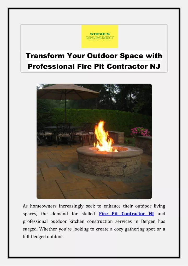 transform your outdoor space with professional