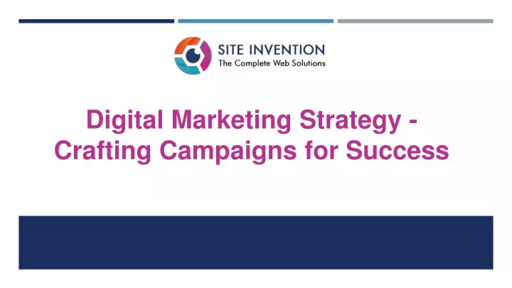 digital marketing strategy crafting campaigns