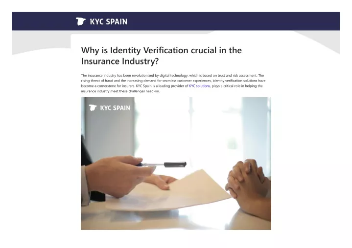 why is identity verification crucial