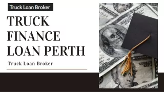 truck finance loan perth