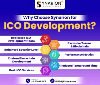 Why Choose Synarion for ICO Development?