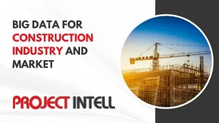 Urban Development and Construction Projects| Big Data for Construction Industry