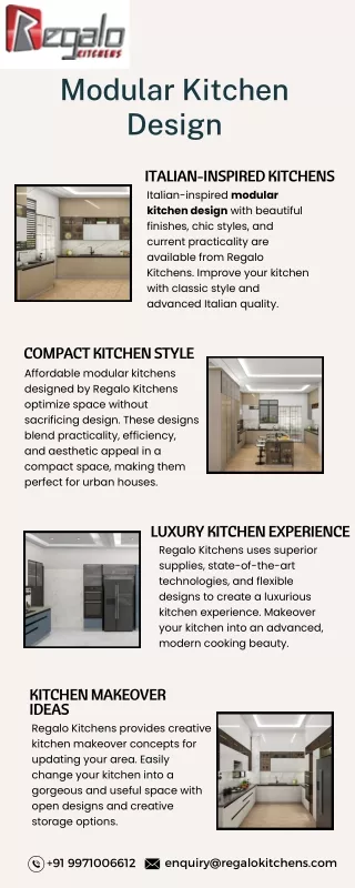 modular kitchen design