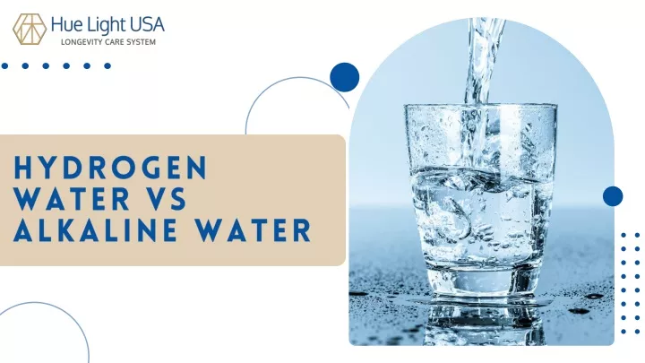 hydrogen water vs alkaline water