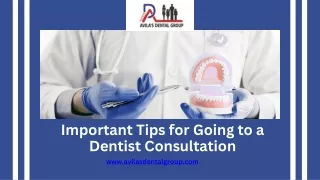 Important Tips for Going to a Dentist Consultation