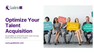 Optimize Your Talent Acquisition