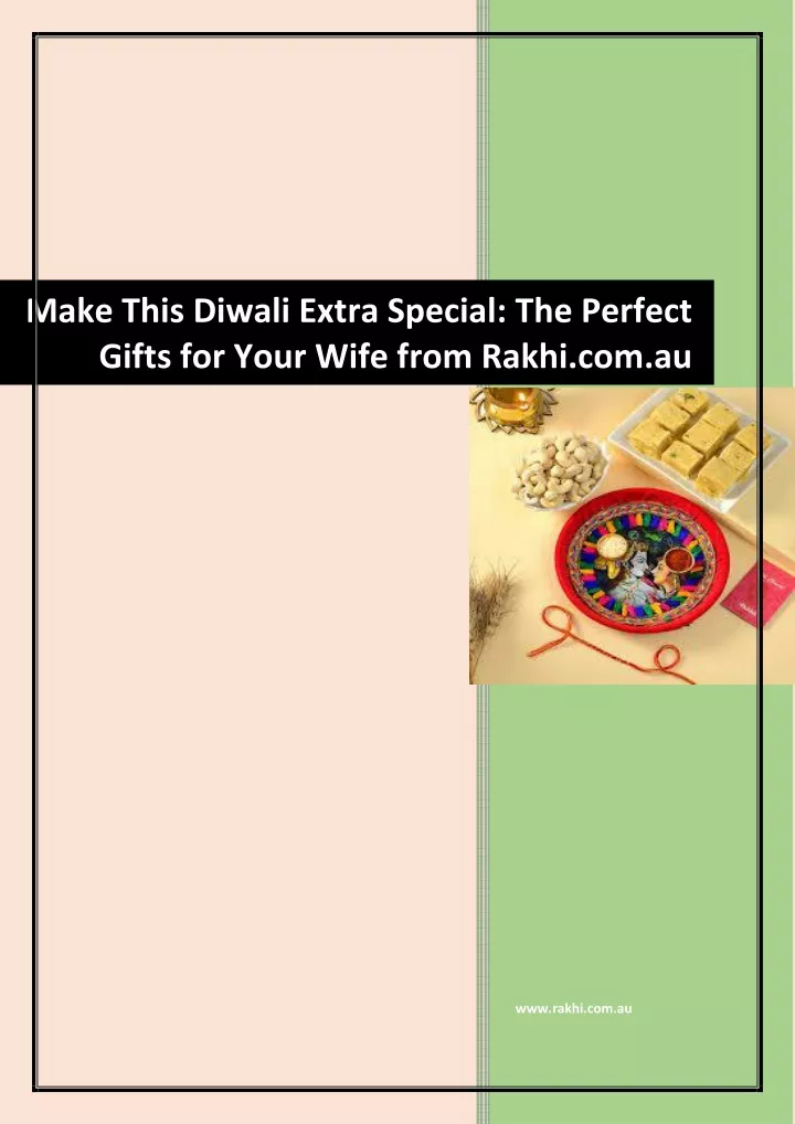 make this diwali extra special the perfect gifts