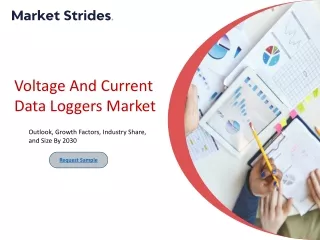 Voltage And Current Data Loggers Market