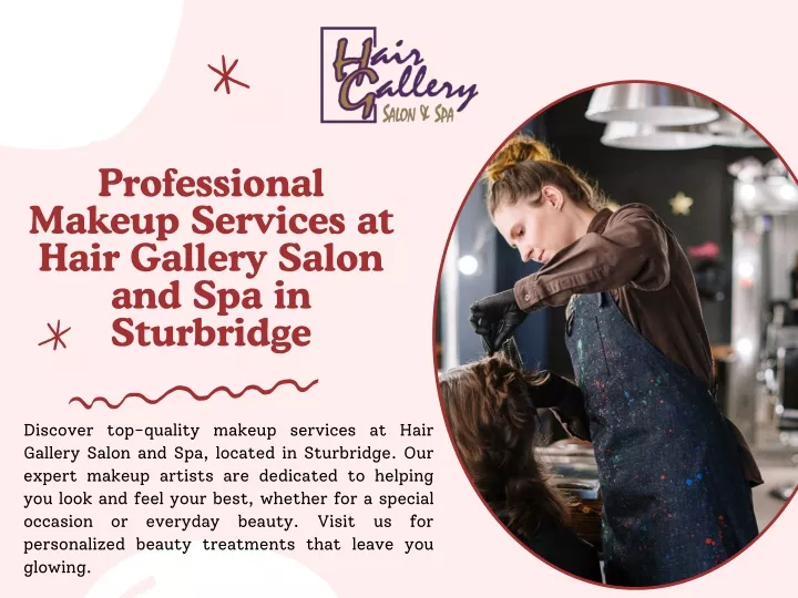 professional makeup services at hair gallery