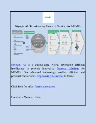 niyogin ai transforming financial services