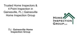 4 Point Inspection Gainesville FL