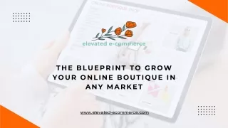 The Blueprint to Grow Online Boutique in Any Market