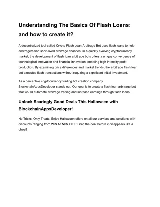 understanding the basics of flash loans