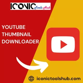 Download YouTube Thumbnails Quickly and Easily with Iconic Tools Hub.