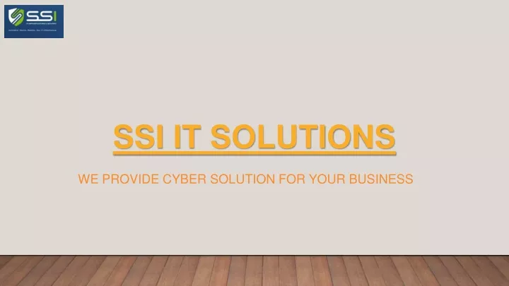 ssi it solutions