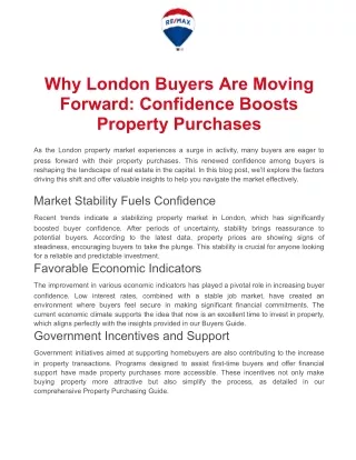 Why London Buyers Are Moving Forward_ Confidence Boosts Property Purchases