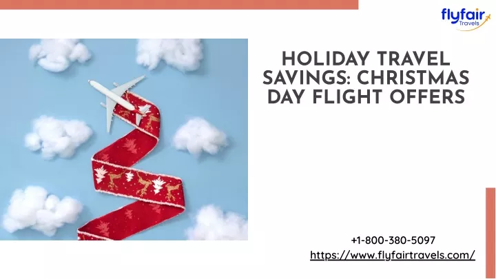 holiday travel savings christmas day flight offers