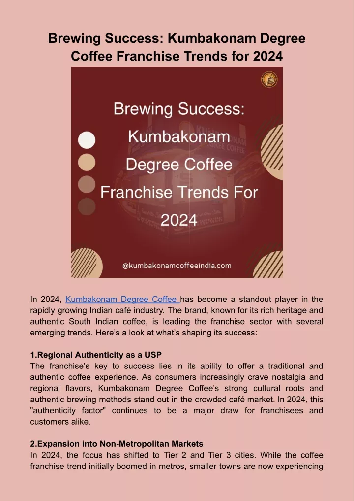 brewing success kumbakonam degree coffee