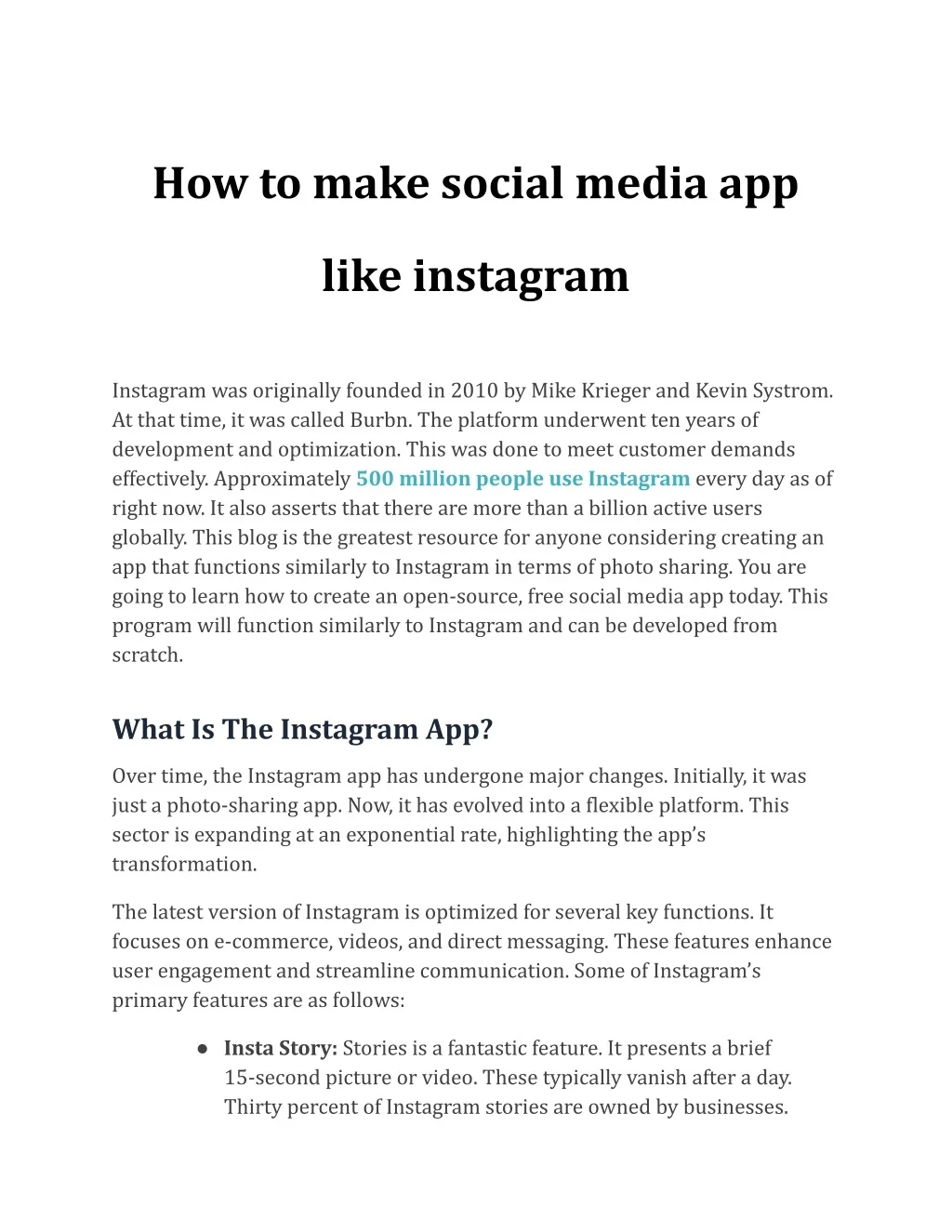 PPT - How to make social media app like instagram PowerPoint ...