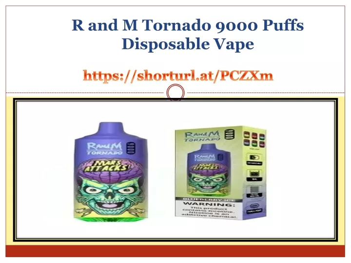 r and m tornado 9000 puffs disposable vape