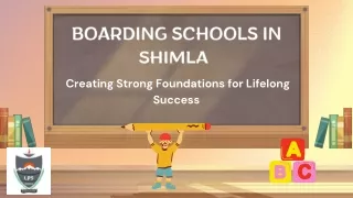 boarding schools in shimla