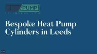 Customised and horizontal heat pump hot water cylinders-tank online in Leeds