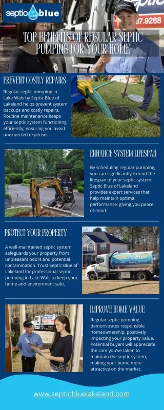Top Benefits of Regular Septic Pumping for Your Home