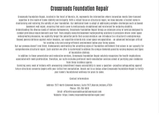 crossroads foundation repair