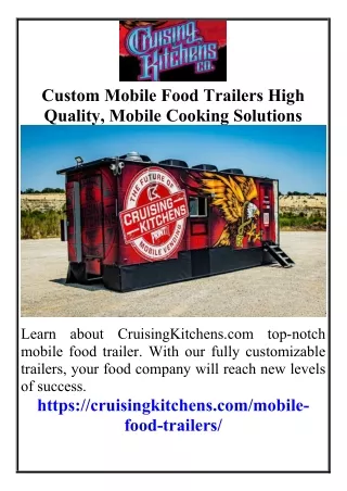 Find the Best Food Truck Food Near Me - Delicious Eats on the Go