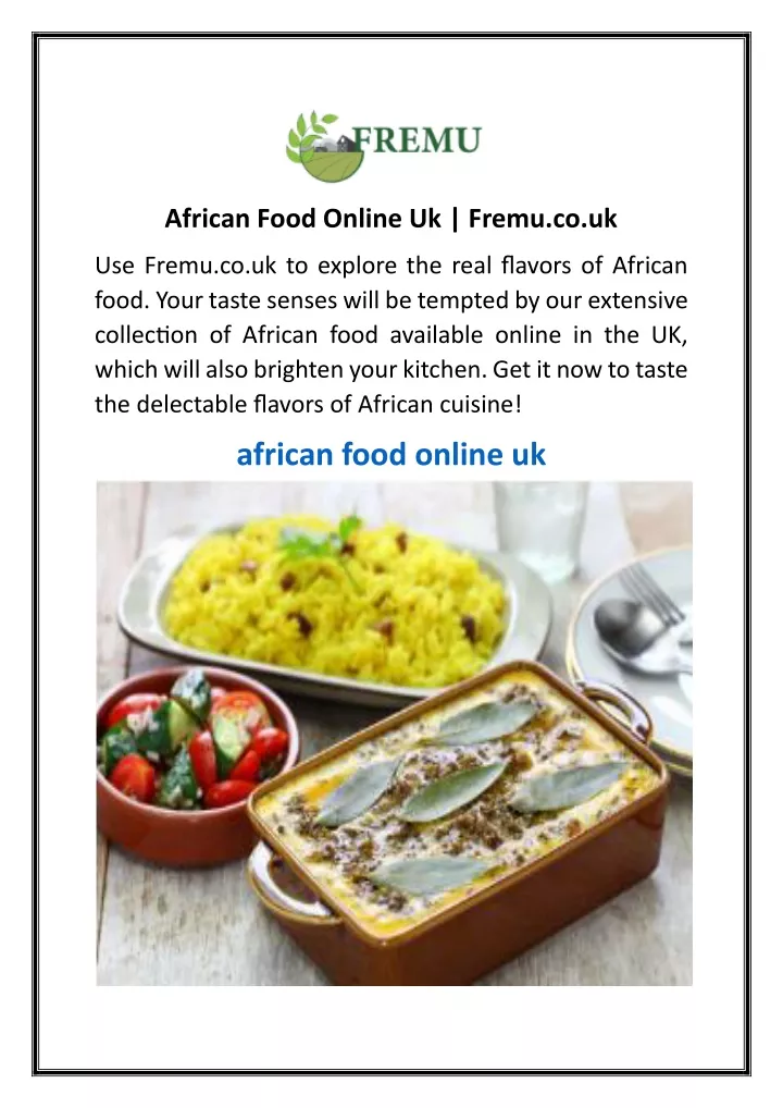 african food online uk fremu co uk