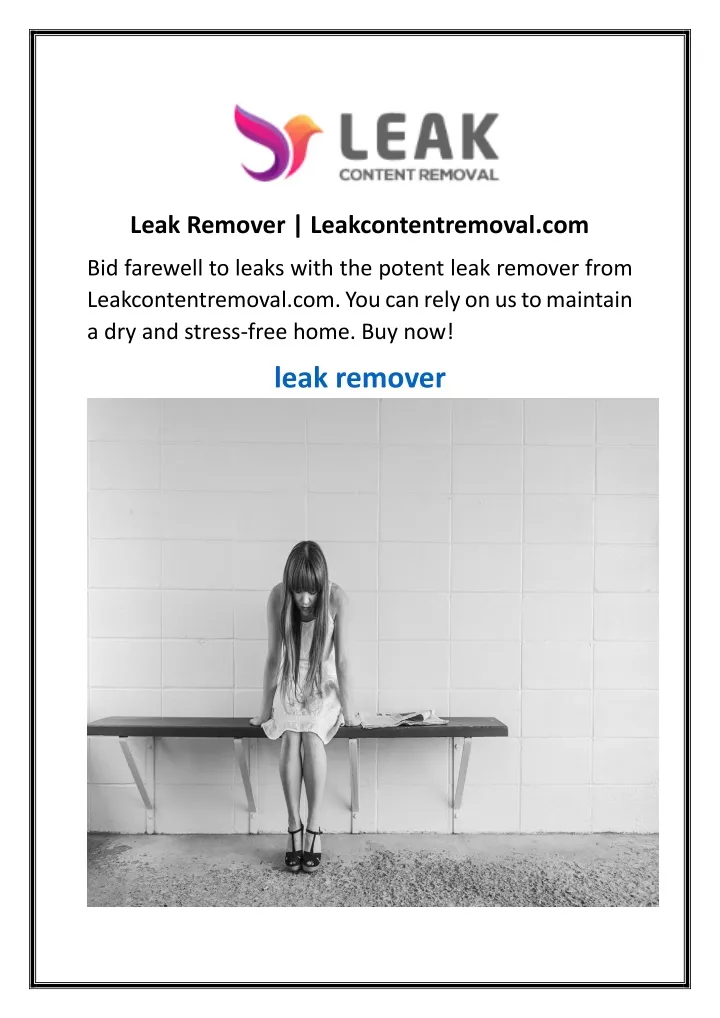 leak remover leakcontentremoval com