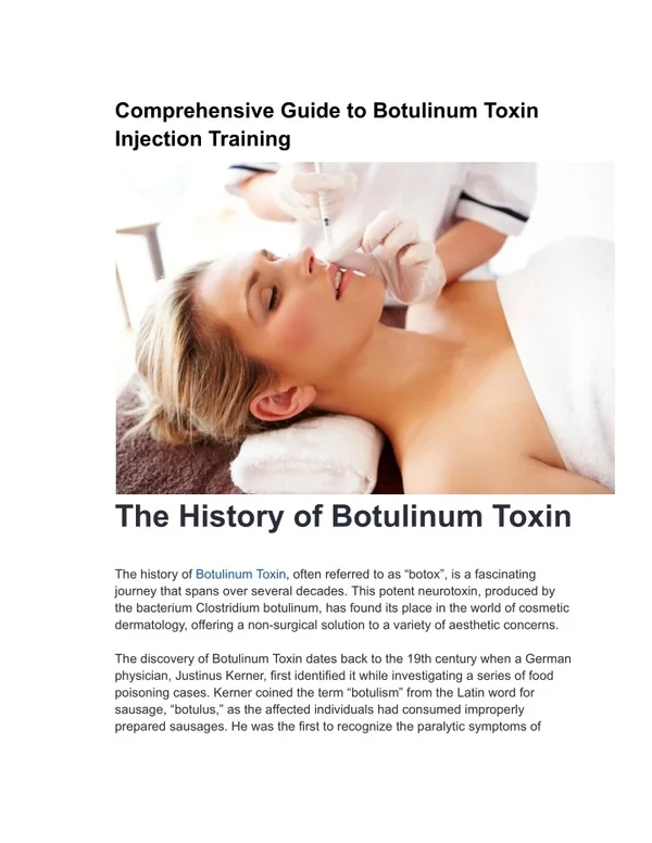 Botox Training Miami