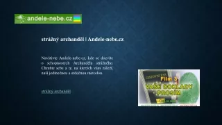 logo webu andele nebe cz