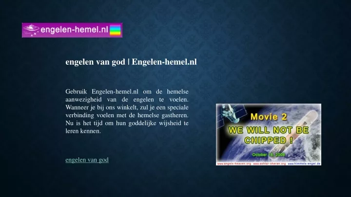 web logo engelen hemel nl