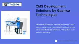 cms development solutions by gashwa technologies