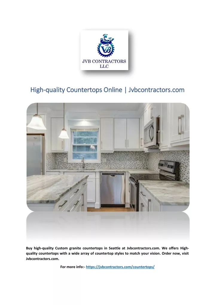 high high quality countertops online