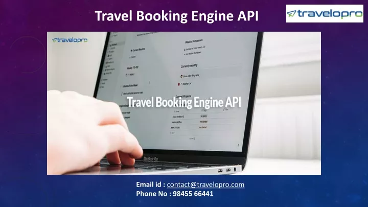 travel booking engine api