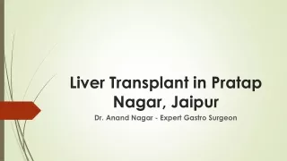 Dr. Anand Nagar - Expert Gastro Surgeon in Jaipur | Specialized in HPB Surgery,