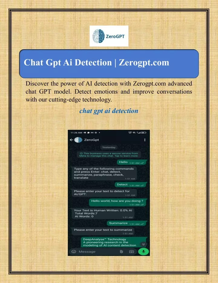 discover the power of ai detection with zerogpt