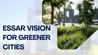 essar vision for greener cities