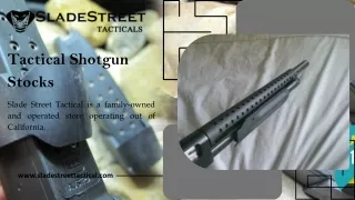 Tactical Shotgun Stocks