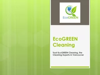 cleaning services vancouver