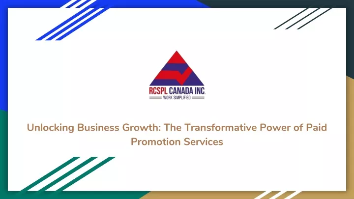 unlocking business growth the transformative power of paid promotion services