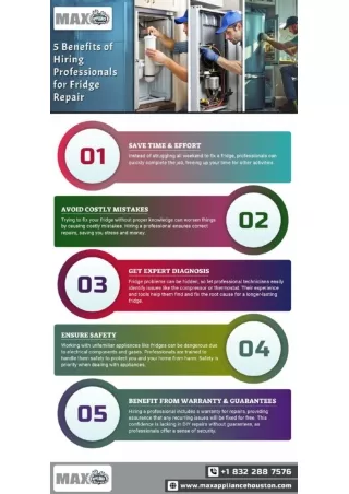 5 Benefits of Hiring Professionals for Fridge Repair