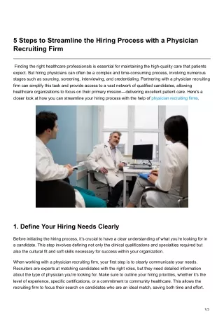 5 steps to streamline the hiring process with