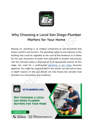 ez plumbing usa
