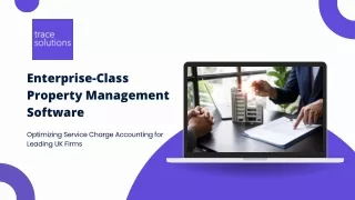 enterprise class property management software