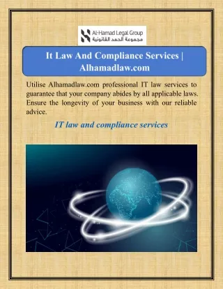 IT law and compliance services