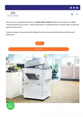 the best printing machine company in uae
