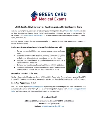 USCIS_Certified_Civil_Surgeon_for_Your_Immigration_Physical_Exam_Bronx